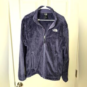 The North Face Fuzzy Jacket in Purple